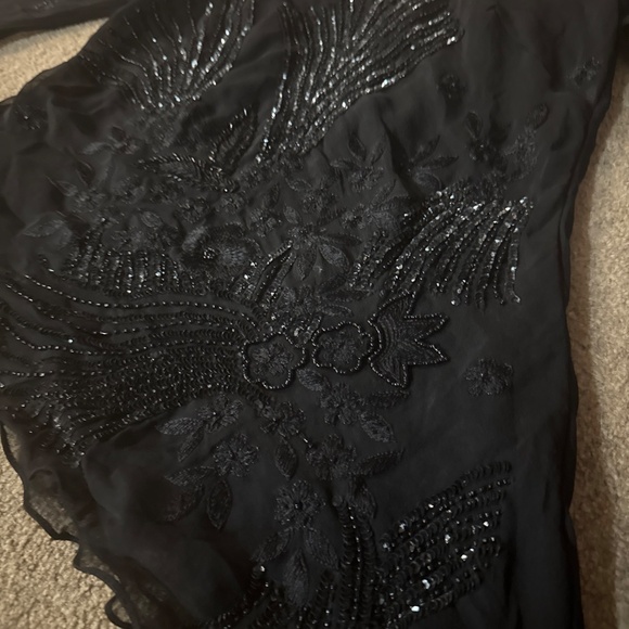 Vintage y2k silk bell sleeve Stevie Nicks - Picture 2 of 7